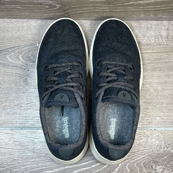 Allbirds Merino Wool Runners Women’s Sz 8 Tuke Jo Charcoal Cream Running Shoes - Picture 5 of 10